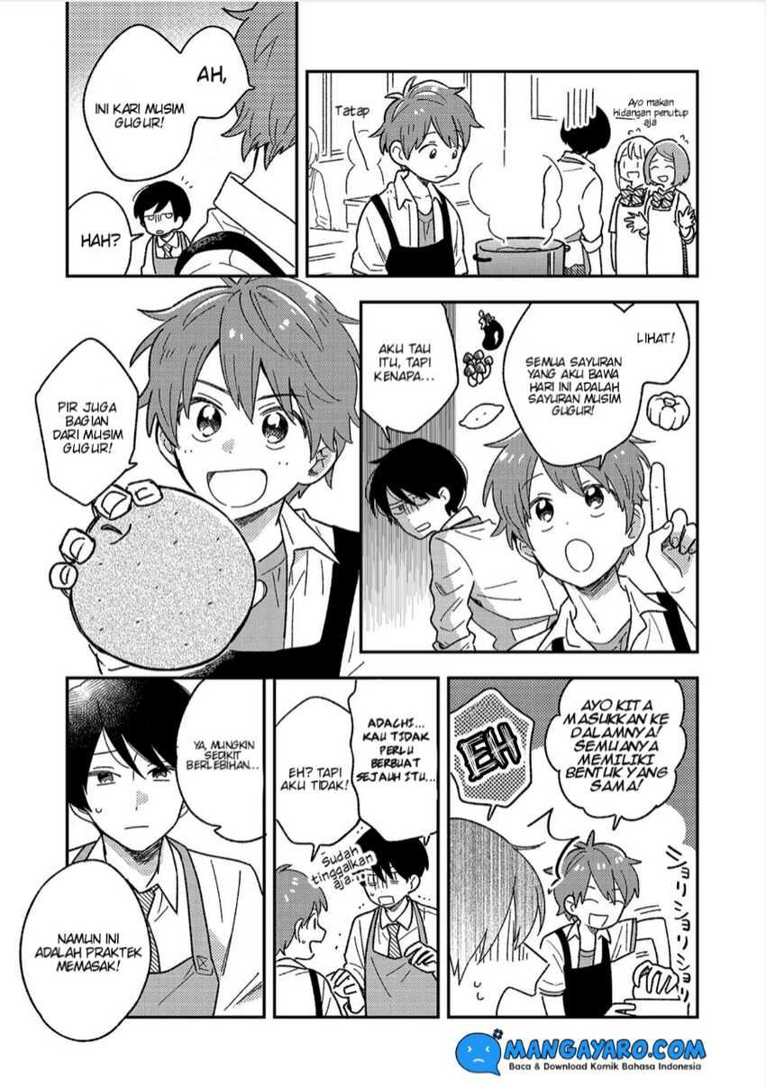 Danshi Koukousei wa Kyou mo Onaka ga Suiteiru Chapter 02 Gambar 8