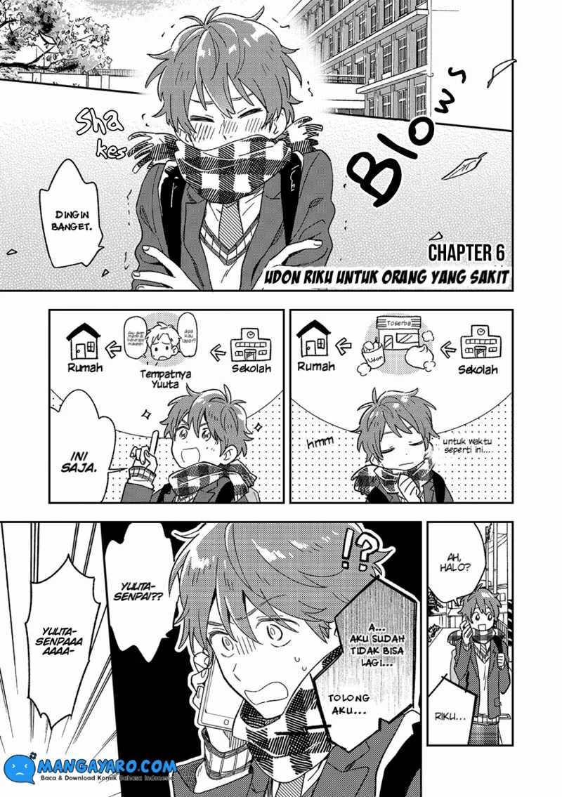 Manga Danshi Koukousei wa Kyou mo Onaka ga Suiteiru Chapter 06 gambar nomor 2