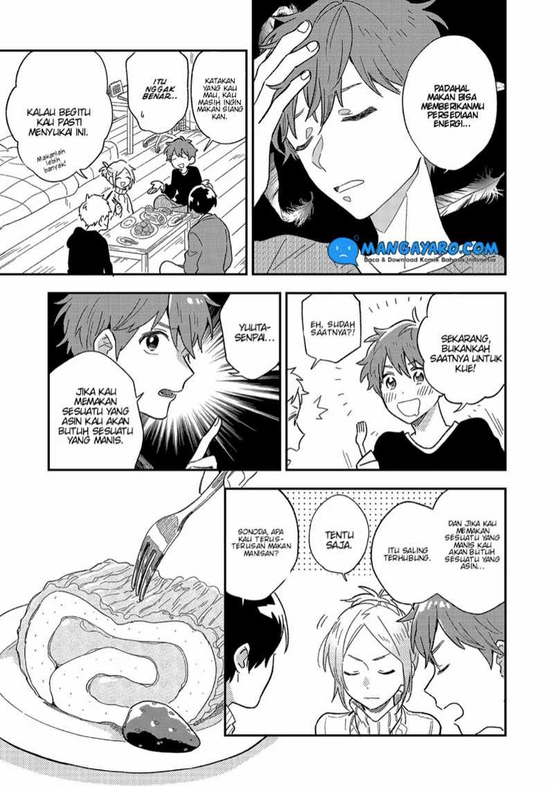 Danshi Koukousei wa Kyou mo Onaka ga Suiteiru Chapter 05 Gambar 11