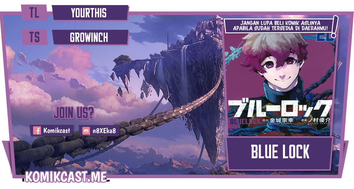 Komik Blue Lock Chapter 185 gambar nomor 1