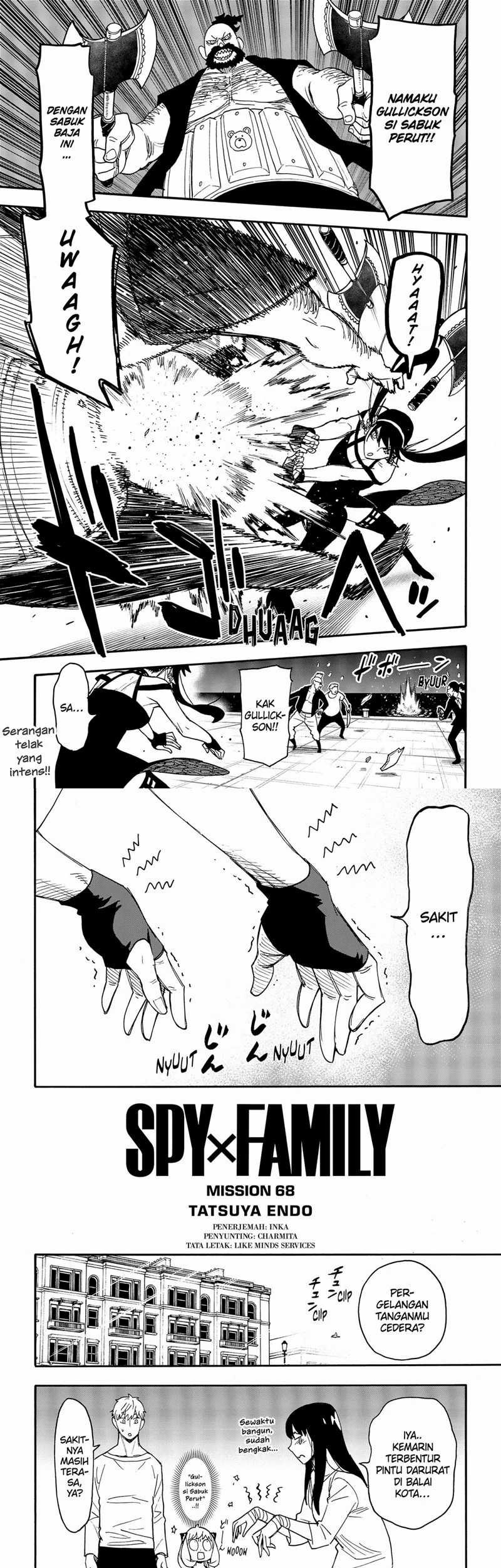 Komik Spy X Family Chapter 68 gambar nomor 1