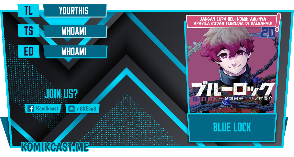 Komik Blue Lock Chapter 187 gambar nomor 1