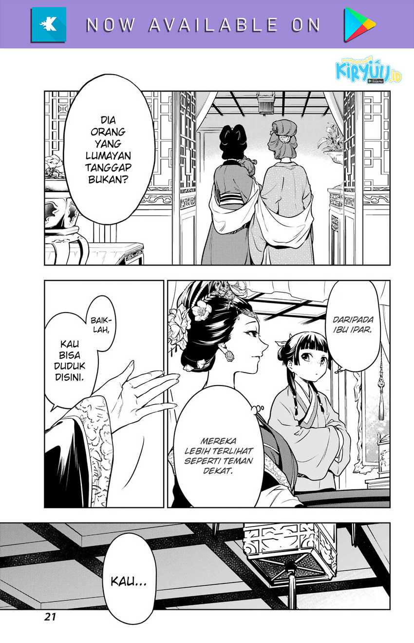 Kusuriya no Hitorigoto Chapter 55.2 Gambar 17