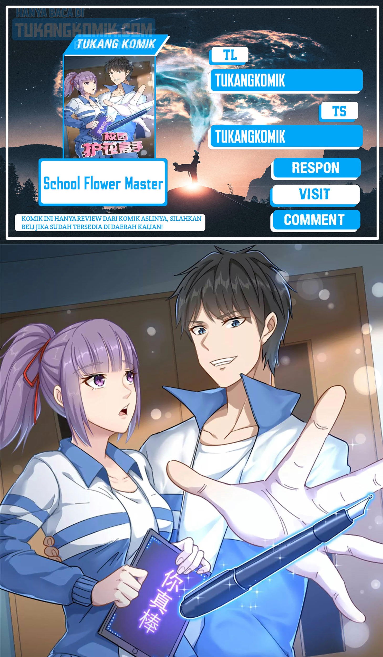 Komik School Flower Master Chapter 129 gambar nomor 1