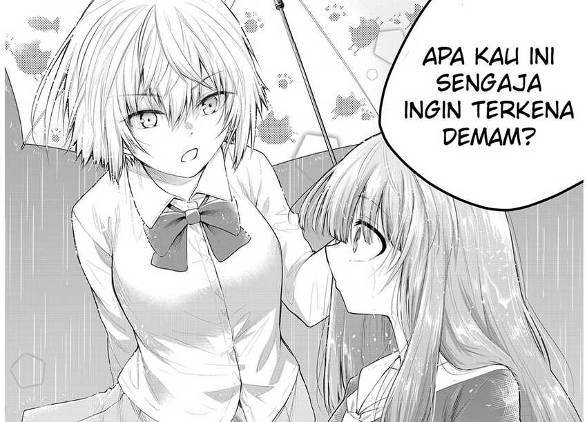 Koe ga dasenai Shoujo wa “Kanojo ga Yasashisugiru” to Omotte iru Chapter 113 Gambar 16