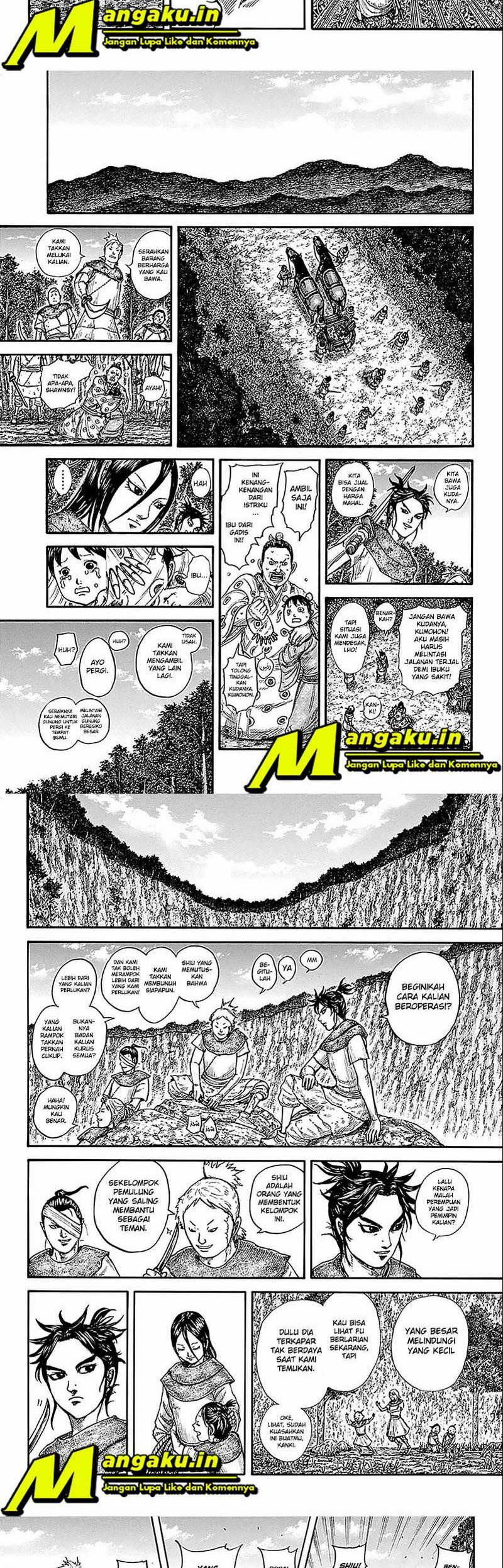 Kingdom Chapter 733 Gambar 4