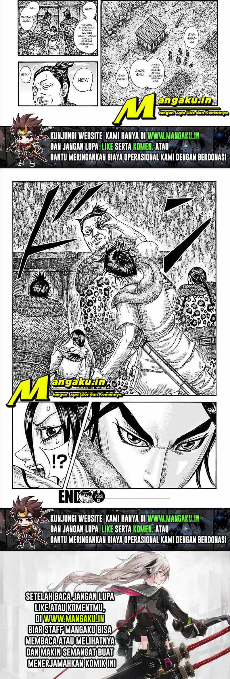 Kingdom Chapter 733 Gambar 9