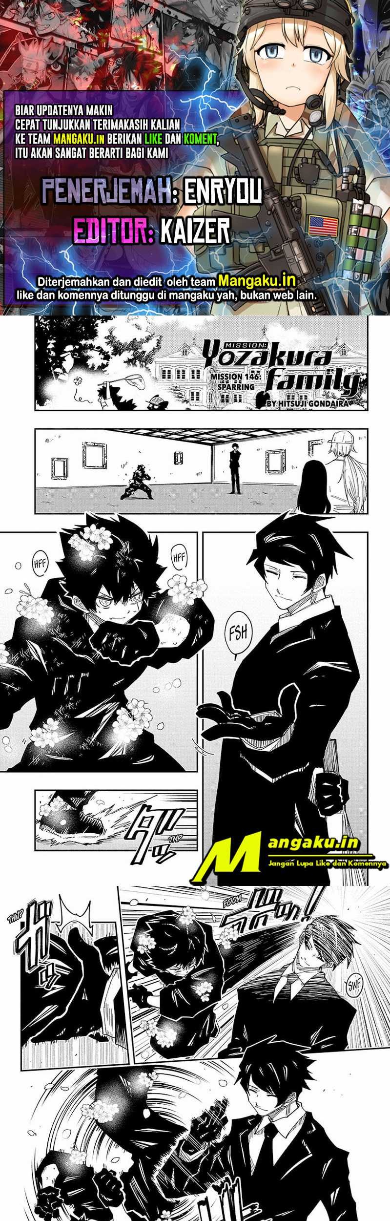 Komik Mission: Yozakura Family Chapter 146 gambar nomor 1