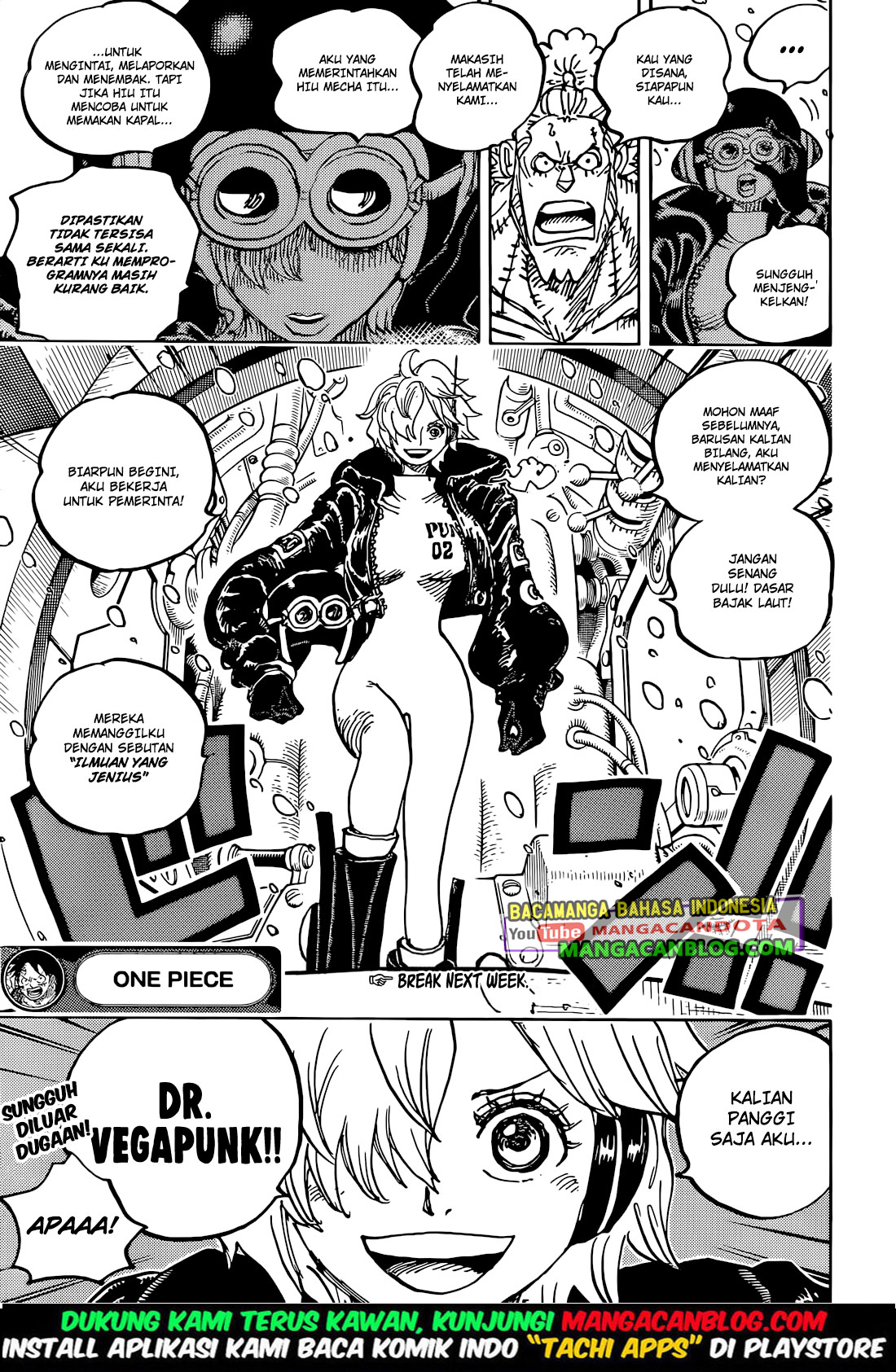 One Piece Chapter 1061 Gambar 13