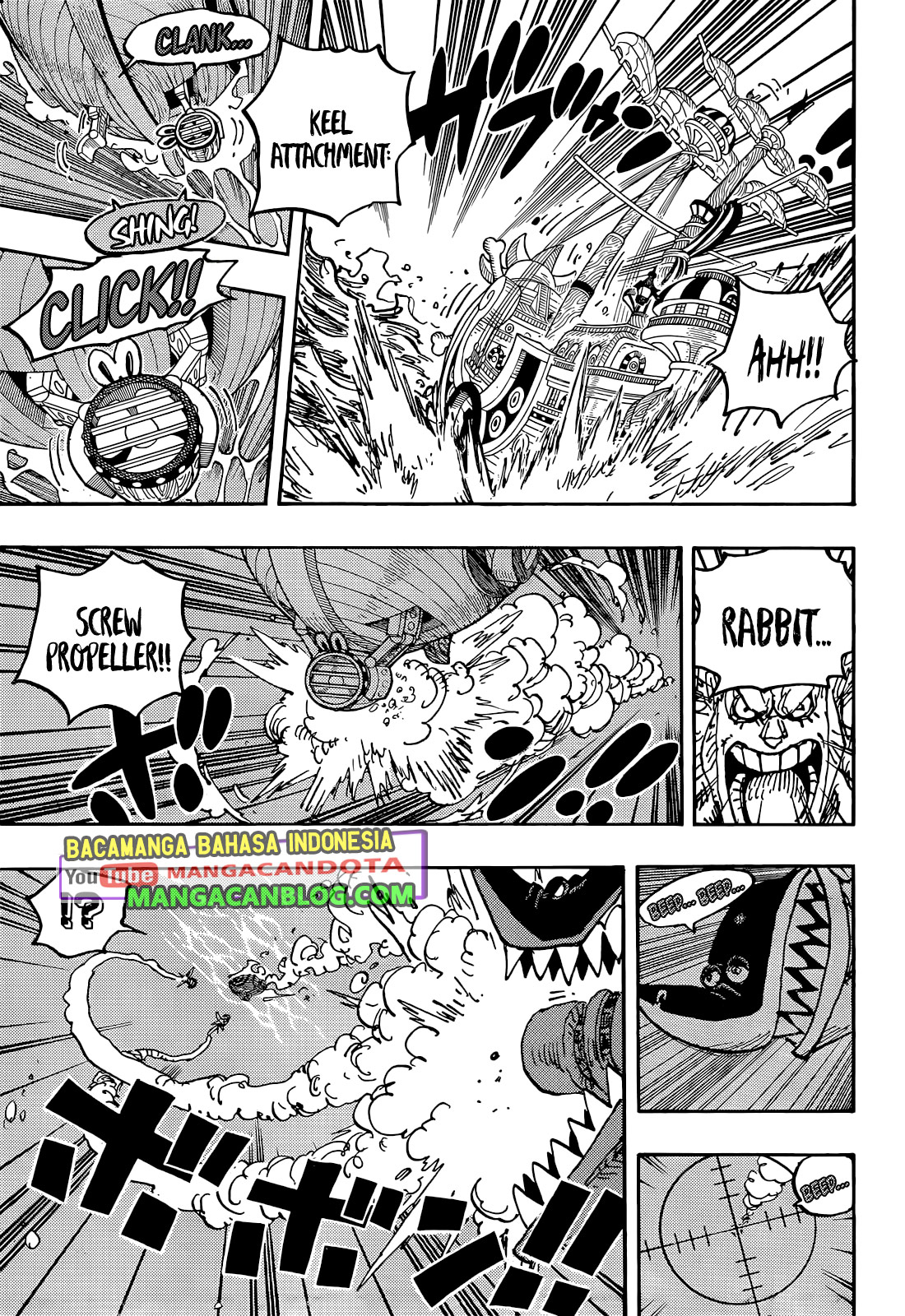 One Piece Chapter 1061 Gambar 4