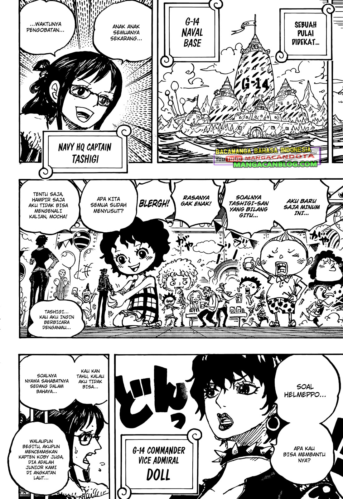 One Piece Chapter 1061 Gambar 8