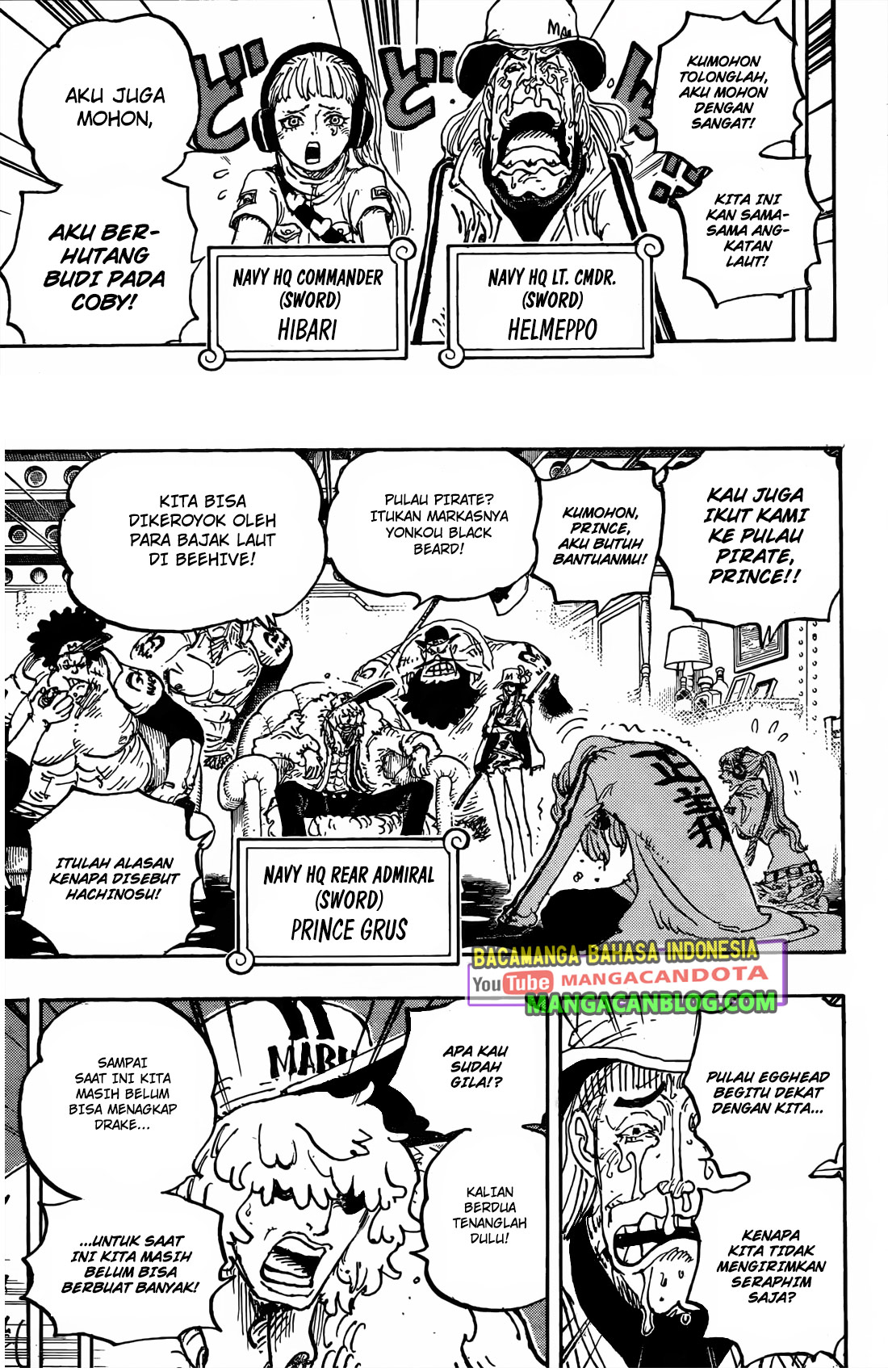One Piece Chapter 1061 Gambar 9