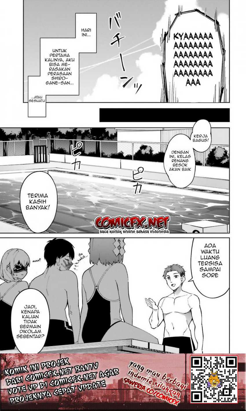 Hyoujou ga Issai Wakaranai Shirogane-san Chapter 04 Gambar 24