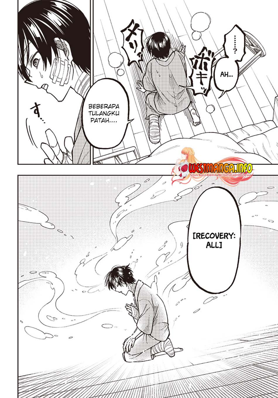 Kyuuseishu MESHIA ~Isekai wo sukutta moto yuusha ga mamono no afureru genjitsu sekai wo musou suru~ Chapter 1 Gambar 19