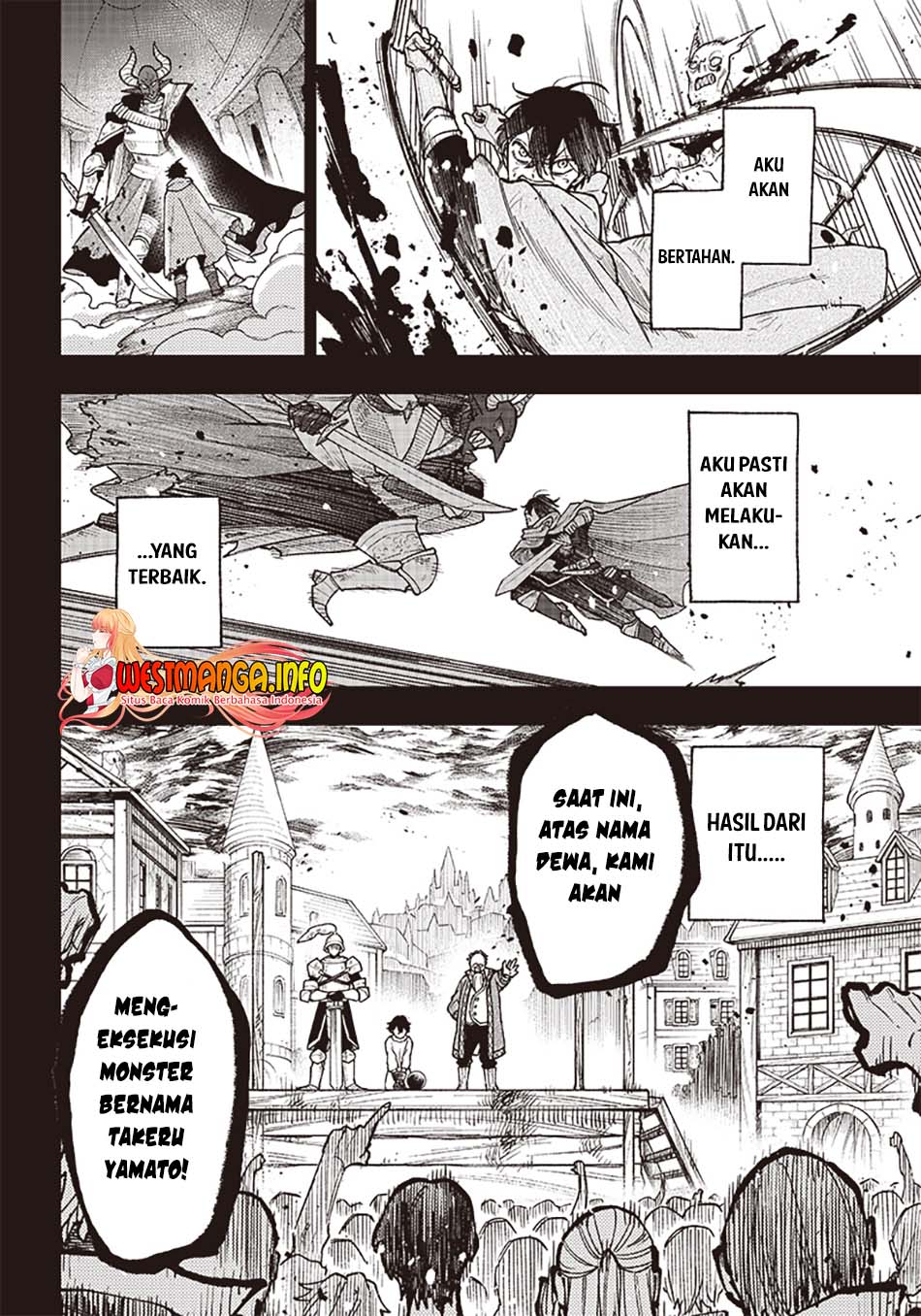 Kyuuseishu MESHIA ~Isekai wo sukutta moto yuusha ga mamono no afureru genjitsu sekai wo musou suru~ Chapter 1 Gambar 10