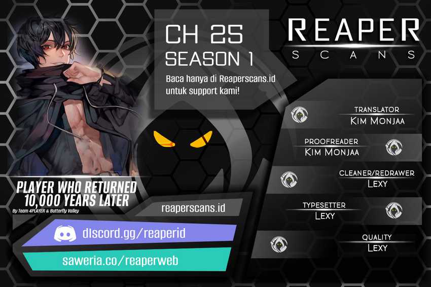 Komik Player Who Returned 10,000 Years Later Chapter 25 gambar nomor 1