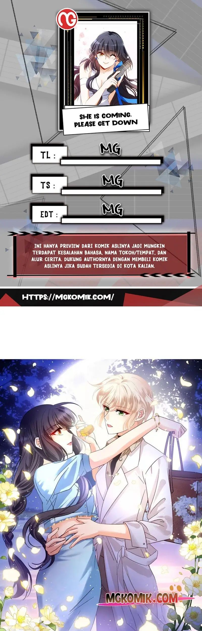 Komik She Is Coming, Please Get Down! Chapter 88.2 gambar nomor 1