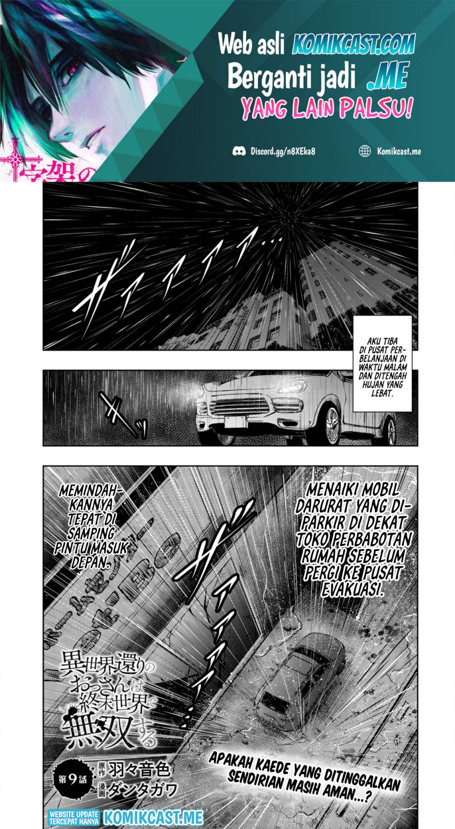 Manga Isekai Kaeri no Ossan wa Shuumatsu de Sekai de Musou Suru Chapter 09 gambar nomor 2
