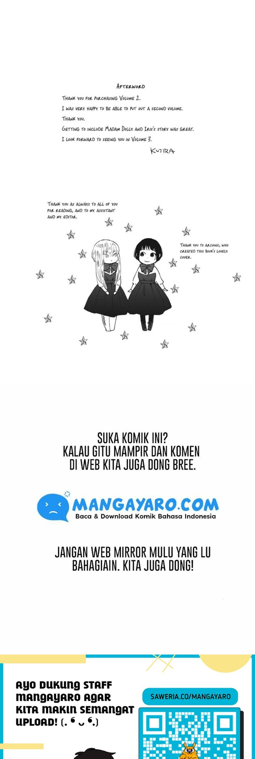 Sekai no Owari to Majo no Koi Chapter 08.5 Gambar 6