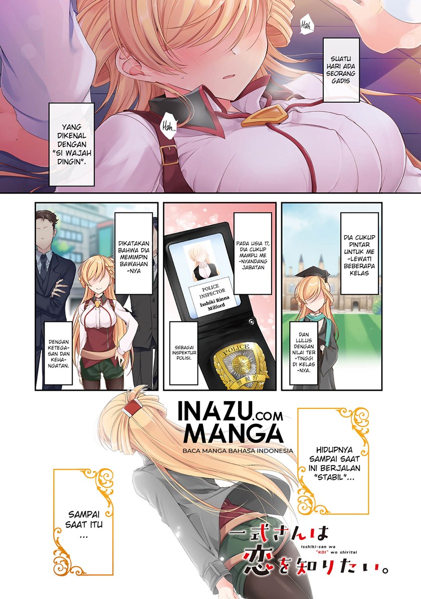 Manga Isshiki-san wa Koi wo Shiritai Chapter 01 gambar nomor 2