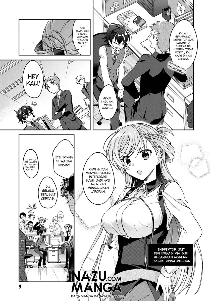 Isshiki-san wa Koi wo Shiritai Chapter 01 Gambar 8