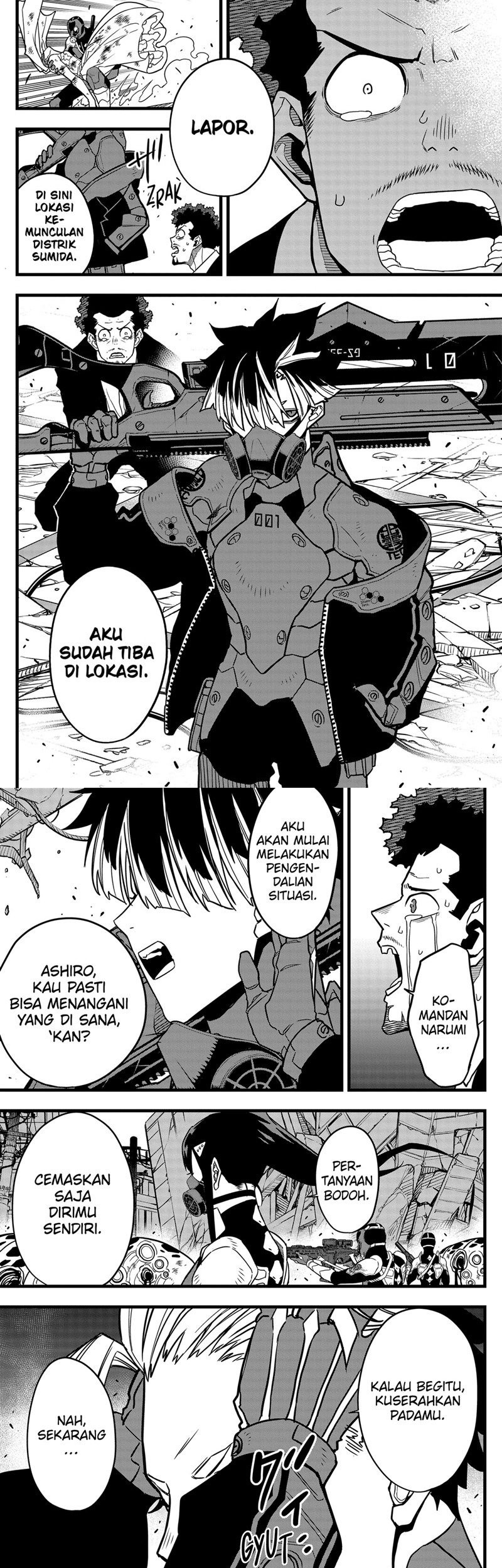 8Kaijuu Chapter 70 Gambar 12