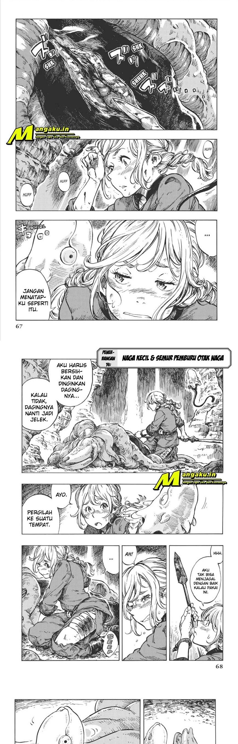 Manga Kuutei Dragons Chapter 14.1 gambar nomor 2