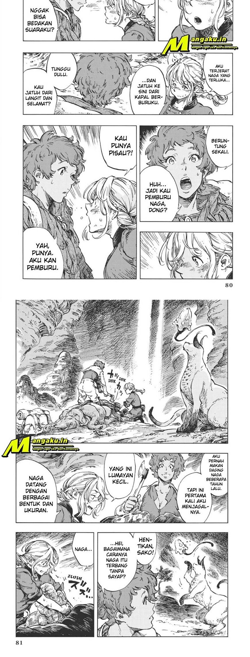 Kuutei Dragons Chapter 14.1 Gambar 8
