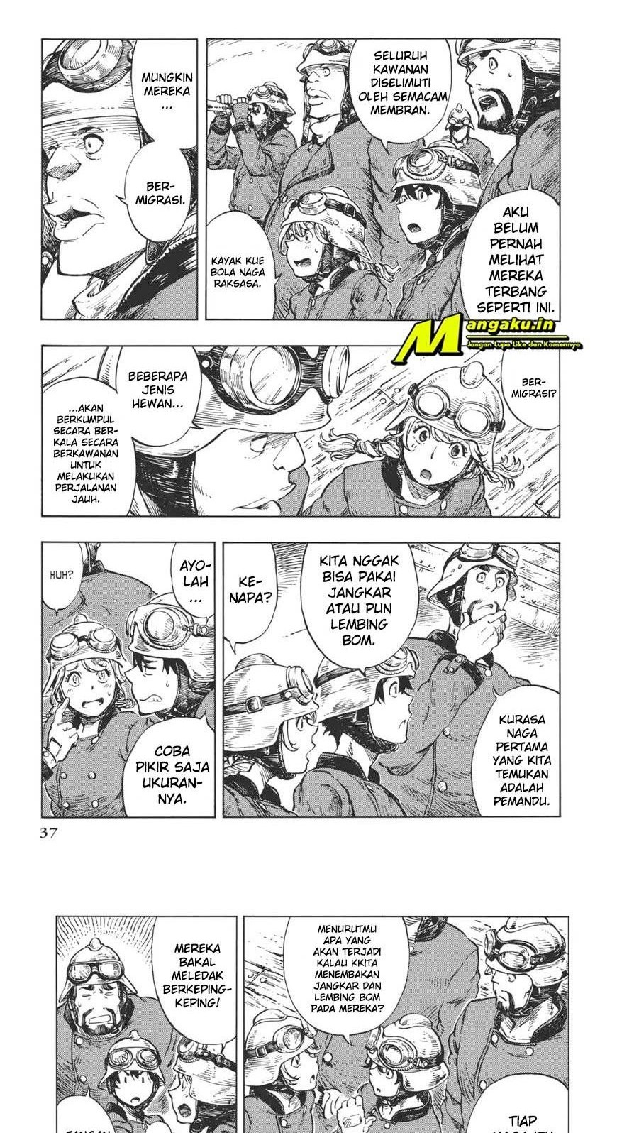 Kuutei Dragons Chapter 13.1 Gambar 3