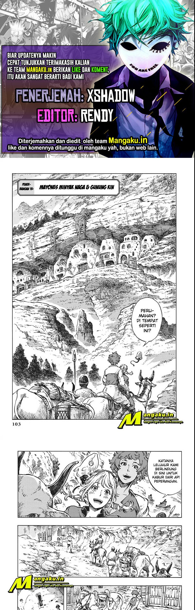 Komik Kuutei Dragons Chapter 15.1 gambar nomor 1