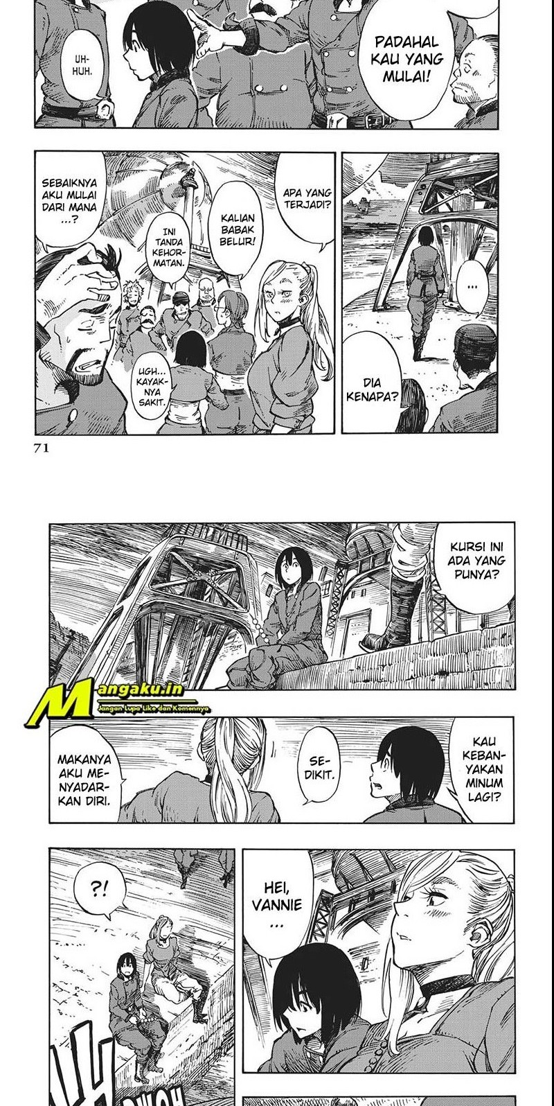 Kuutei Dragons Chapter 07.2 Gambar 9