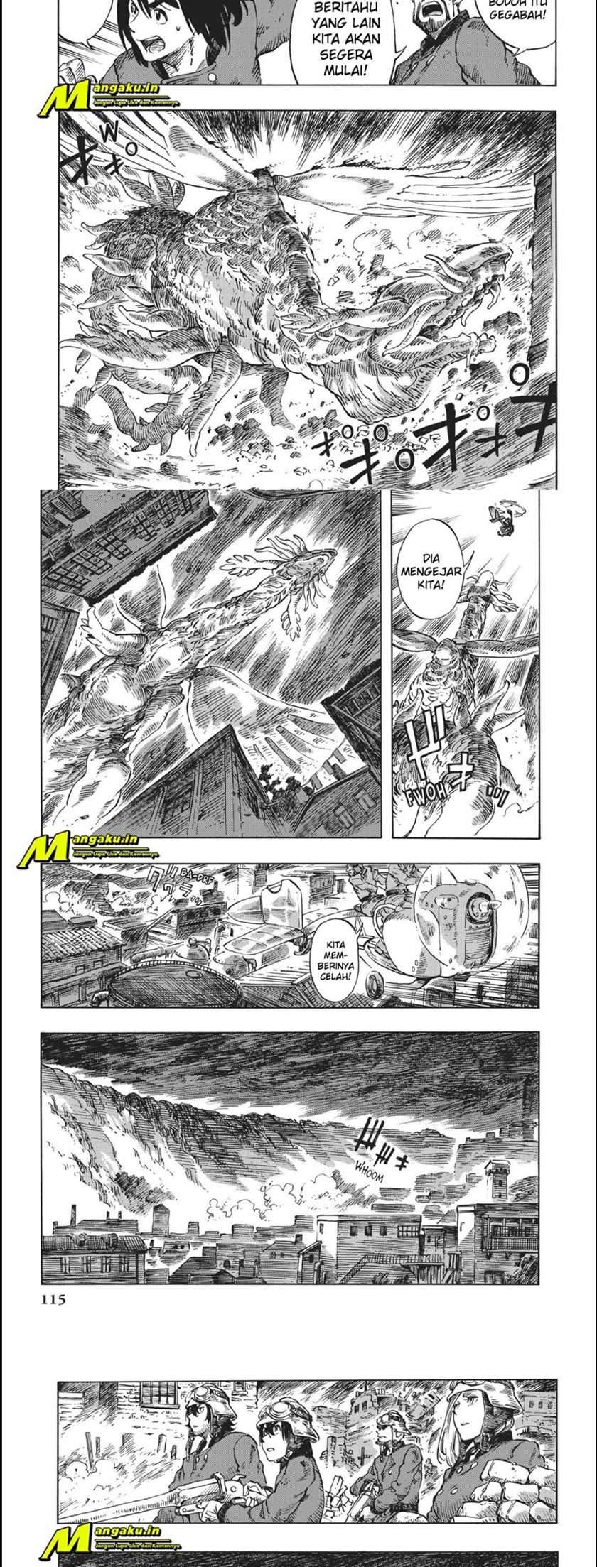 Kuutei Dragons Chapter 09.1 Gambar 6