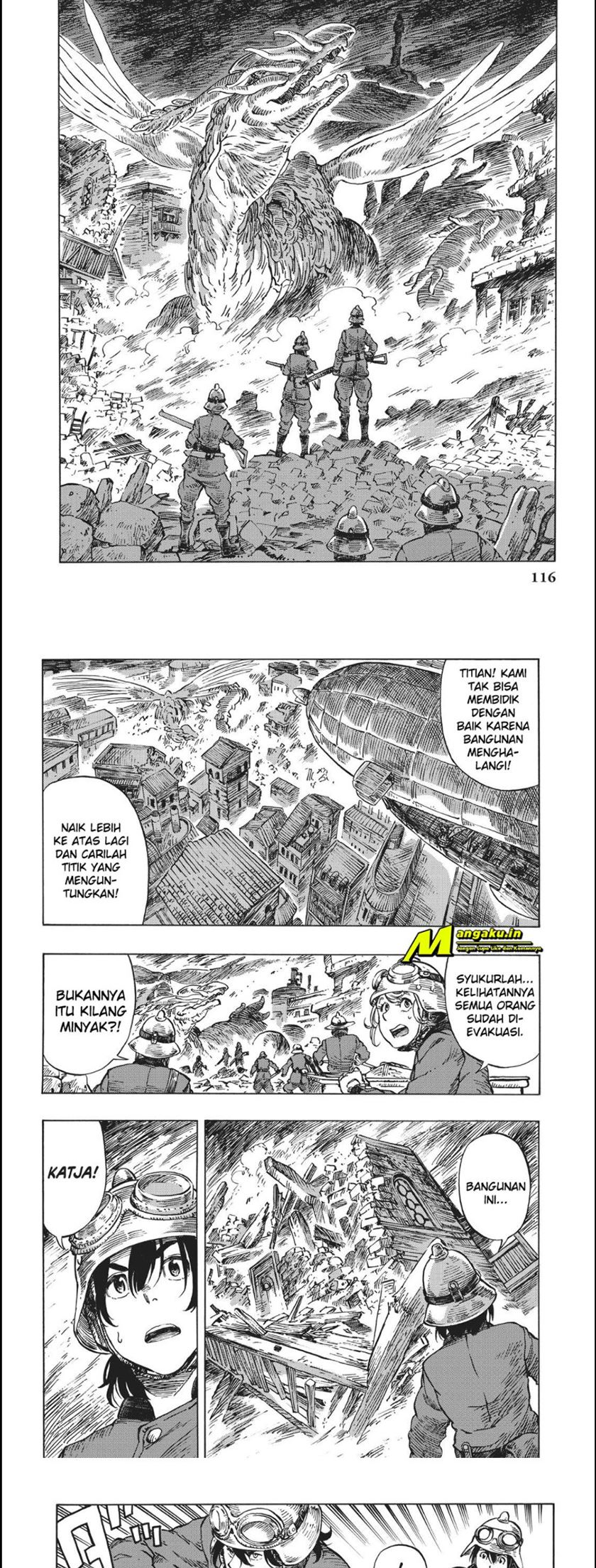 Kuutei Dragons Chapter 09.1 Gambar 7