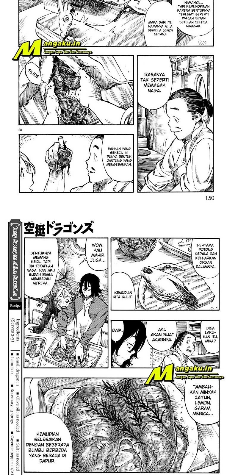 Kuutei Dragons Chapter 02.2 Gambar 8