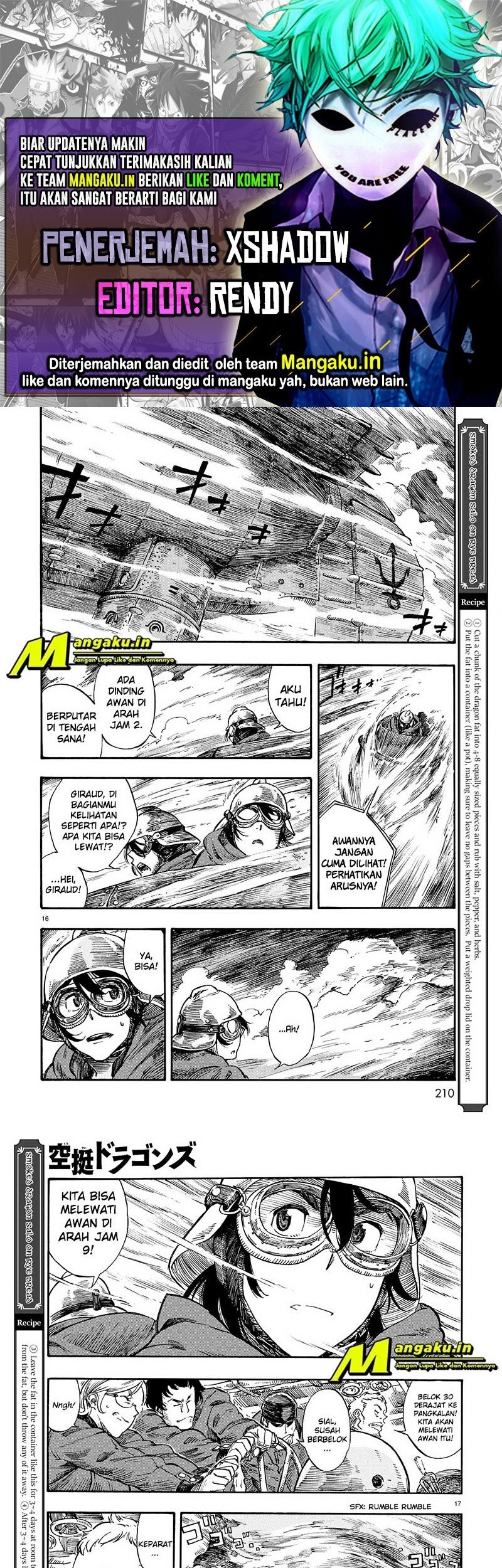 Komik Kuutei Dragons Chapter 04.2 gambar nomor 1
