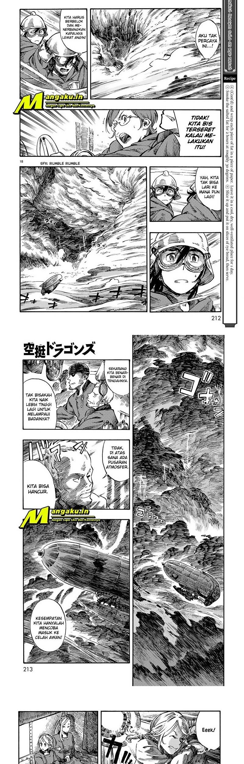 Kuutei Dragons Chapter 04.2 Gambar 3