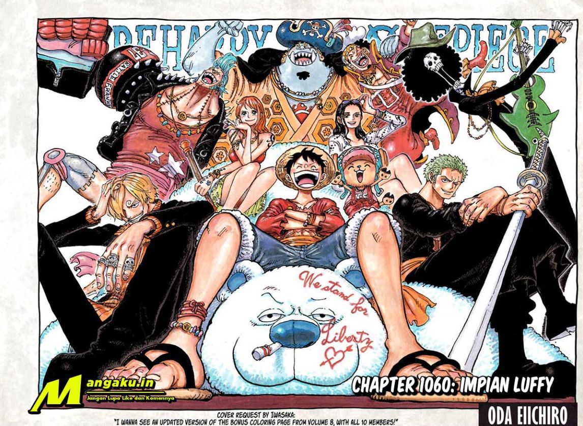 Manga One Piece Chapter 1060 gambar nomor 2