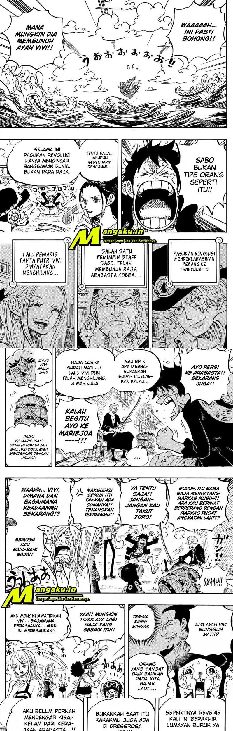 One Piece Chapter 1060 Gambar 3