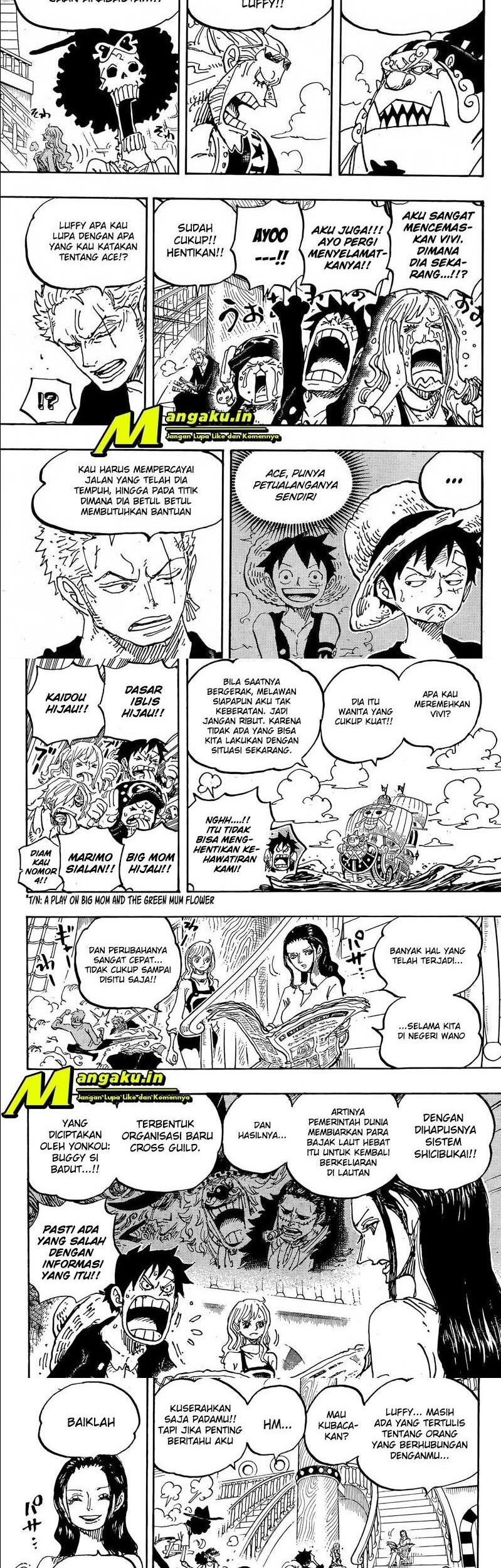 One Piece Chapter 1060 Gambar 4