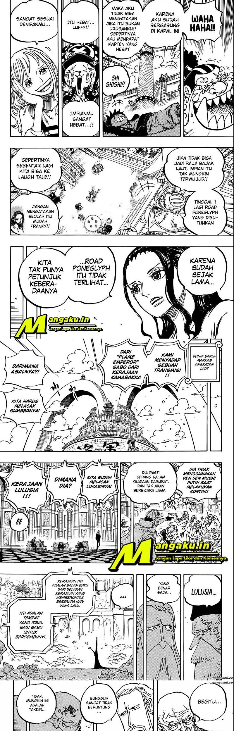 One Piece Chapter 1060 Gambar 7