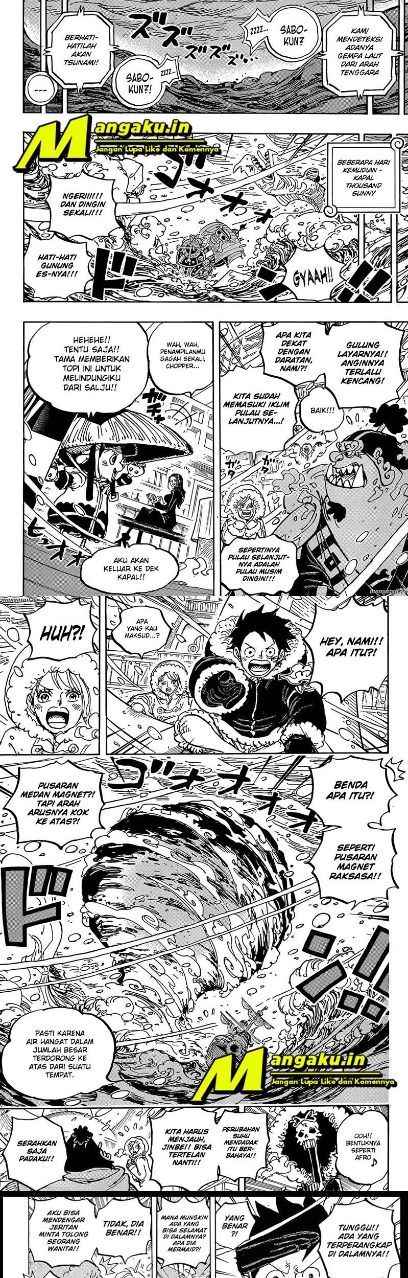 One Piece Chapter 1060 Gambar 10