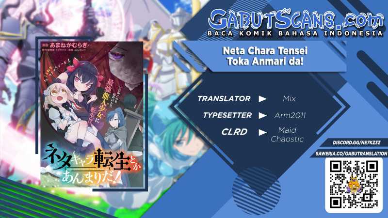 Komik Neta Chara Tensei Toka Anmarida! Chapter 11.2 gambar nomor 1