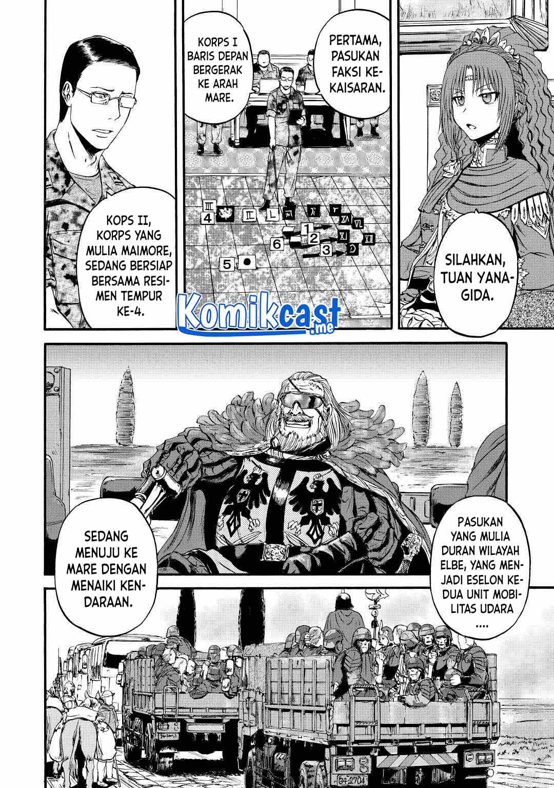 Gate – Jietai Kare no Chi nite Kaku Tatakeri Chapter 116 Gambar 15
