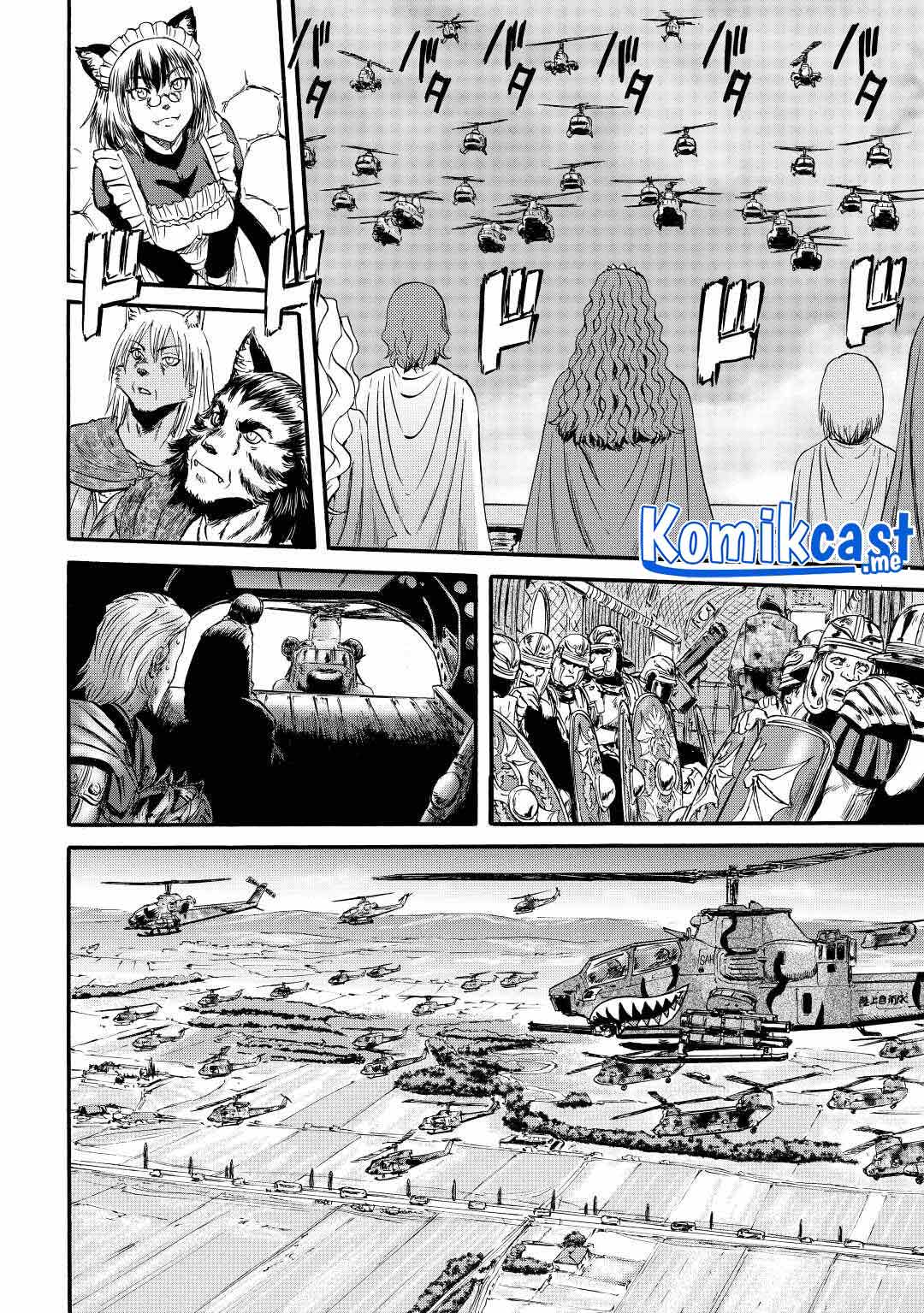 Gate – Jietai Kare no Chi nite Kaku Tatakeri Chapter 116 Gambar 25