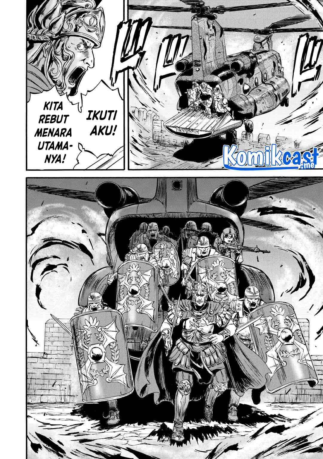 Gate – Jietai Kare no Chi nite Kaku Tatakeri Chapter 116 Gambar 31