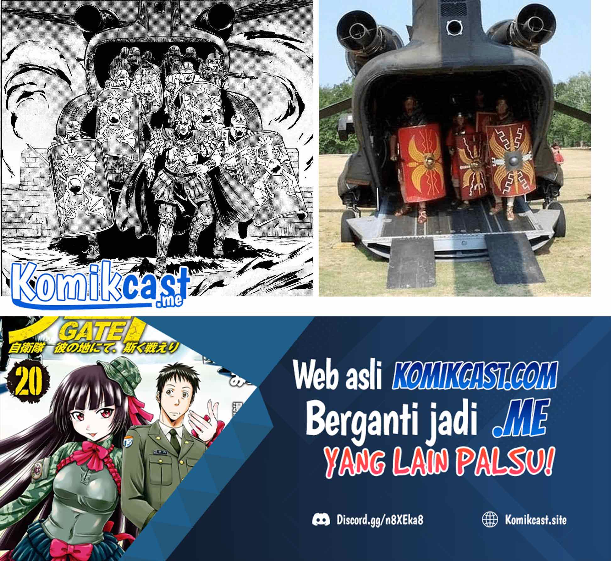 Gate – Jietai Kare no Chi nite Kaku Tatakeri Chapter 116 Gambar 32