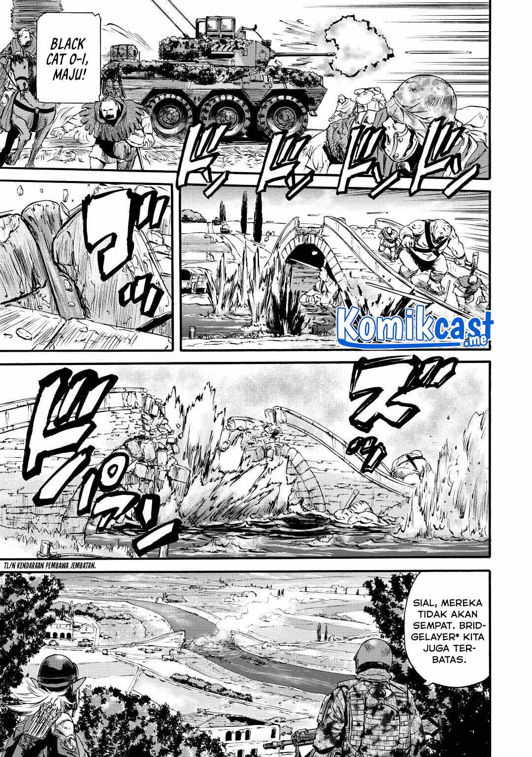 Gate – Jietai Kare no Chi nite Kaku Tatakeri Chapter 116 Gambar 6