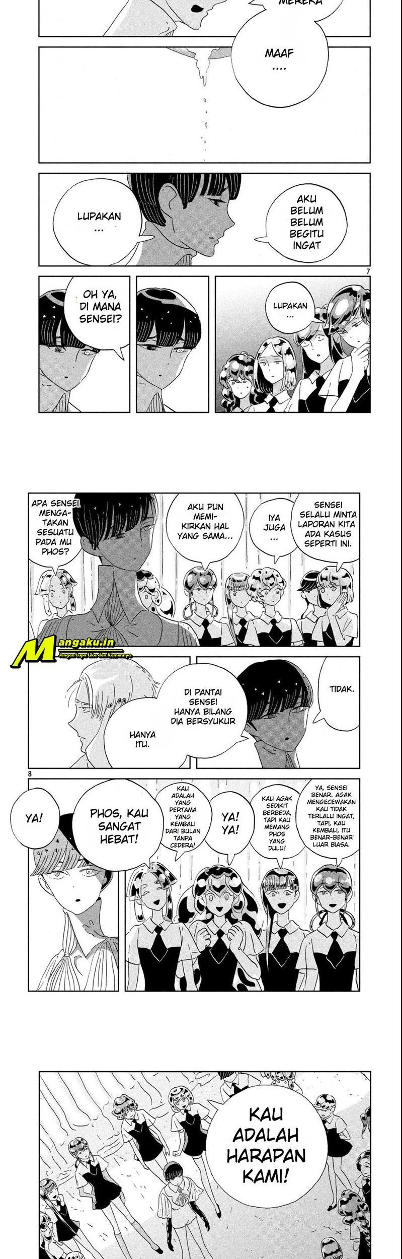 Houseki no Kuni Chapter 58 Gambar 5