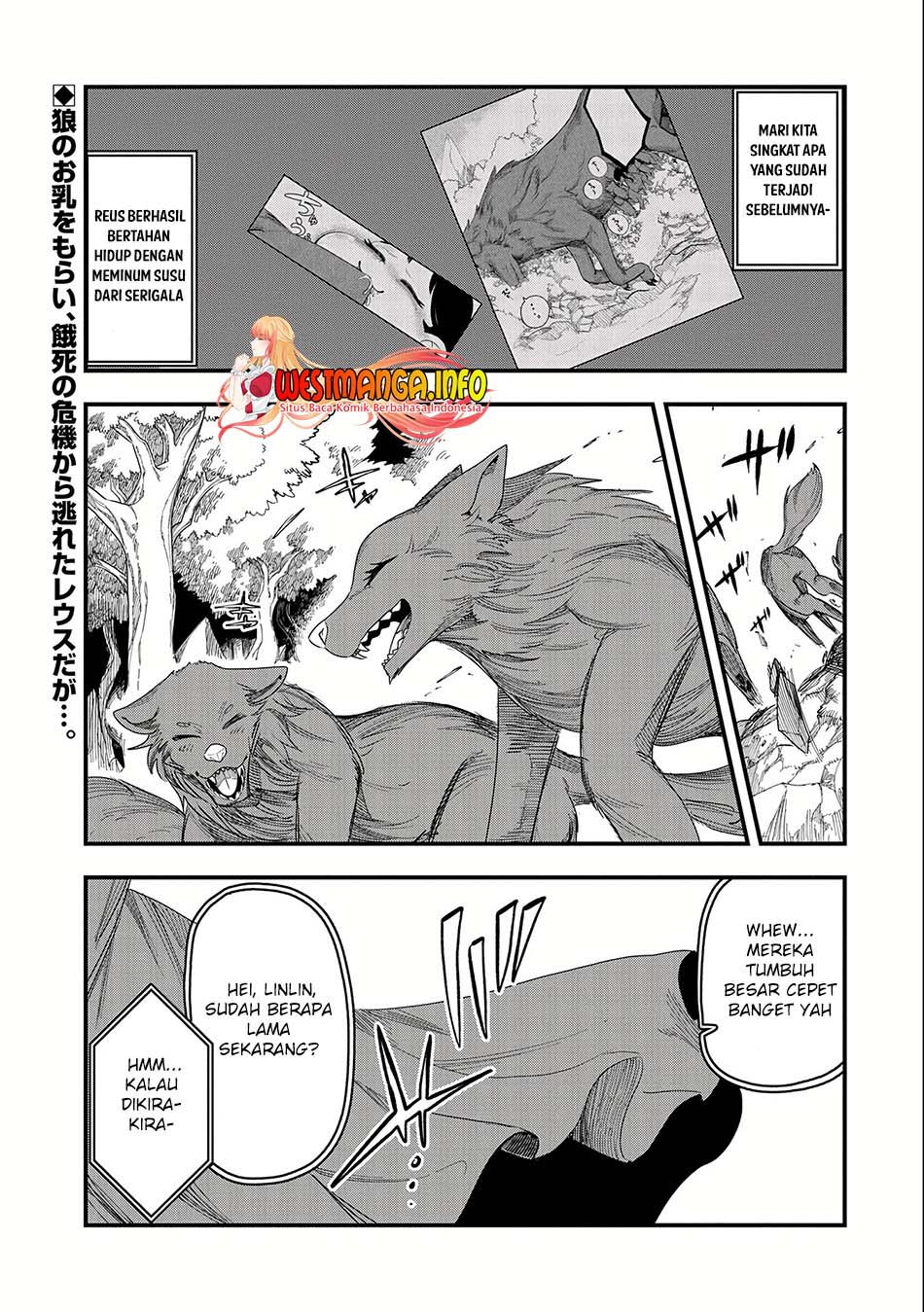 Manga Since My Previous Life Was A Wise Man I Can Afford To Live Chapter 03.1 gambar nomor 2