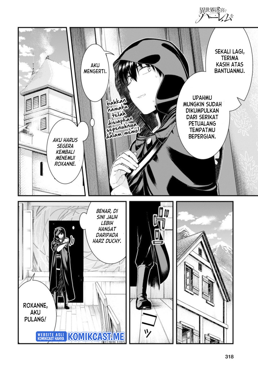 Isekai Meikyuu de Harem wo Chapter 64 Gambar 9